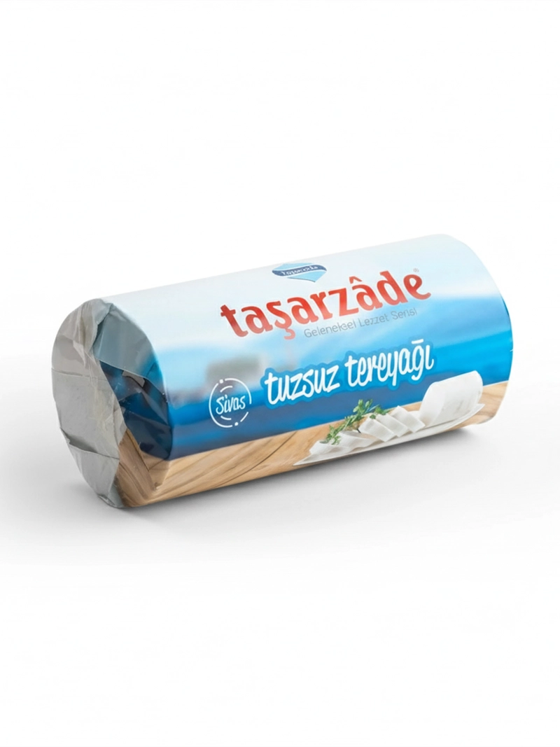 Taşarzade Tuzsuz Kahvaltılık Tereyağı 1000 g (Rulo)