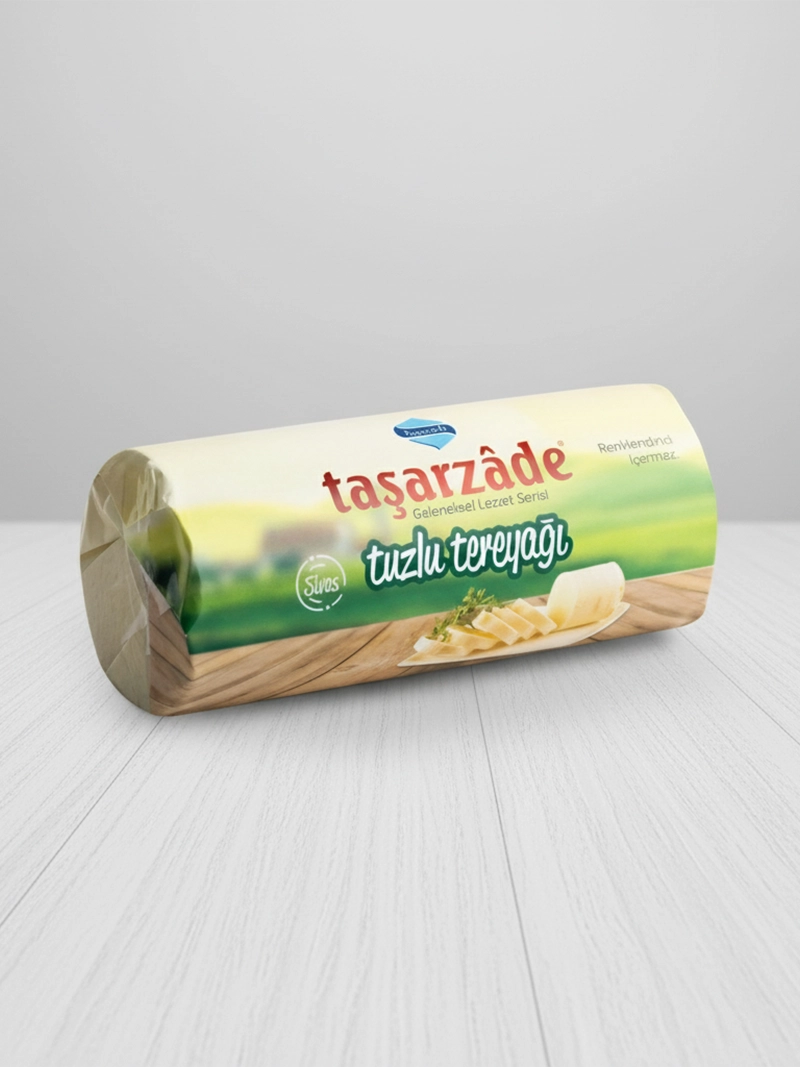 Taşarzade Yemeklik Tuzlu Tereyağı 250 gr Rulo