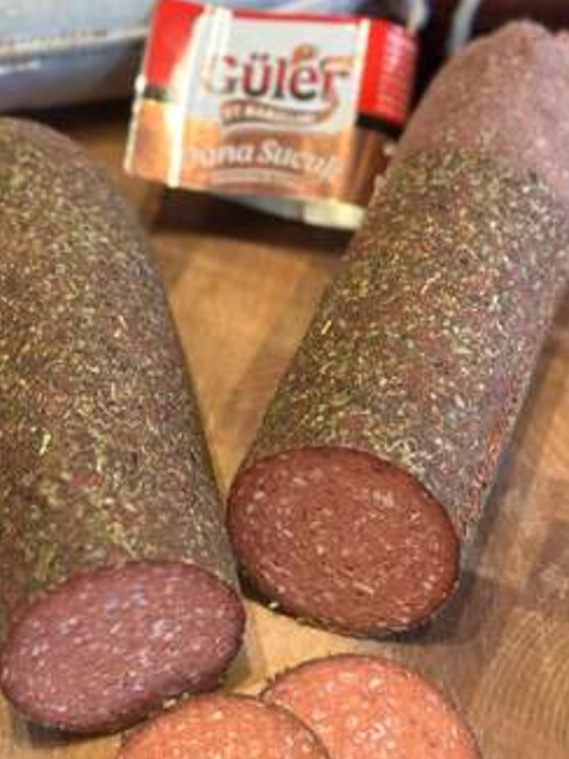 Güler Çeşnili Osmanlı Sucuk 700 g | %100 Dana Eti, Zengin Baharat Karışımı