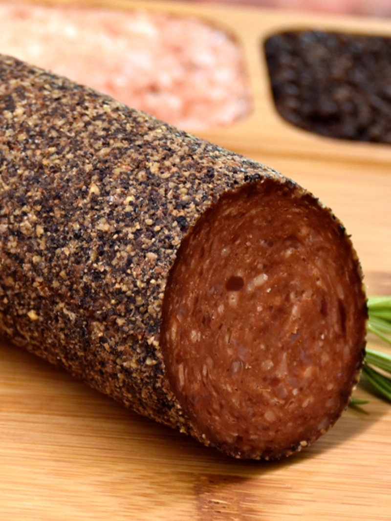 Güler Karabiberli Osmanlı Sucuk 700 g | Yoğun Baharatlı %100 Dana Eti