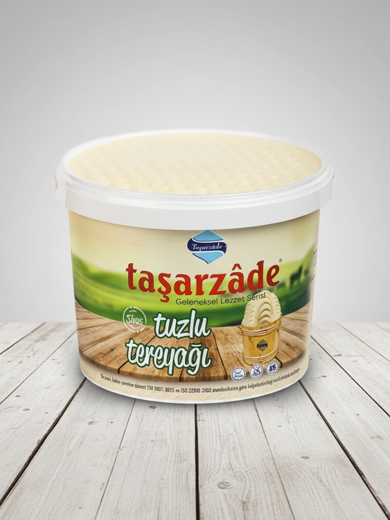 Taşarzade Tuzlu Kova Tereyağı 2850 Gr | Yemeklik ve Kahvaltılık