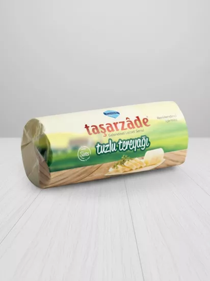 Taşarzade Yemeklik Tuzlu Tereyağı 500 Gr Rulo